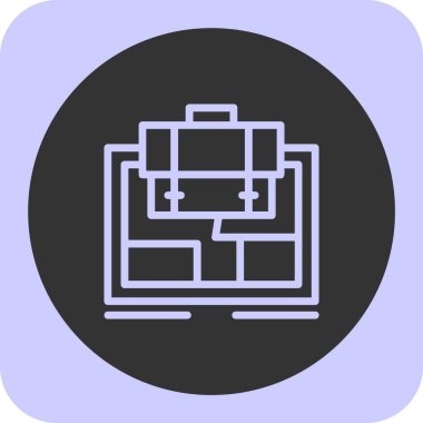 Kutusu simgesi, basit vektör çizim