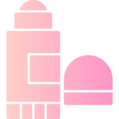 Şapka takan bir kadının vektör simgesi