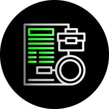 seo modern simgesinin vektör illüstrasyonu