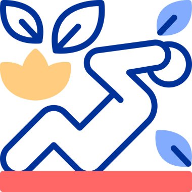 Hayvan. Web simgesi basit illüstrasyon