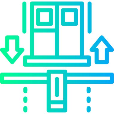 Ok ok yönü simgesi doldurulmuş - taslak biçimi