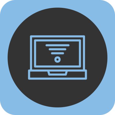 Moda biçimi izole edilmiş arkaplanda tarayıcı simgesi