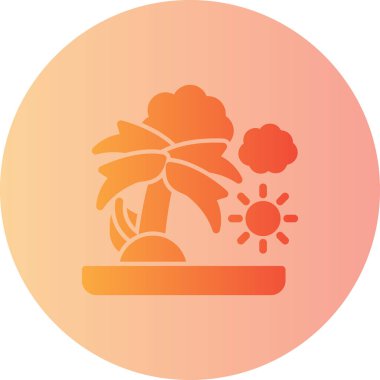 Avuç içi. Web simgesi basit illüstrasyon