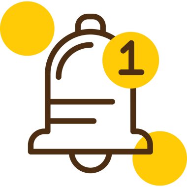 Yiyecek ve içecek ikonunun vektör illüstrasyonu.