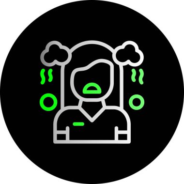 Vektör Avatar Simgesi illüstrasyonu