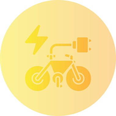 bisiklet ikonu vektör illüstrasyonu