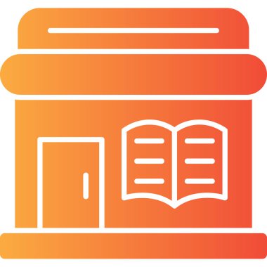 kitap simgesi vektör illüstrasyonu