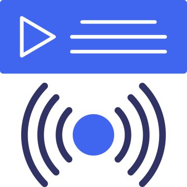 wifi simgesi, vektör illüstrasyonu basit tasarım