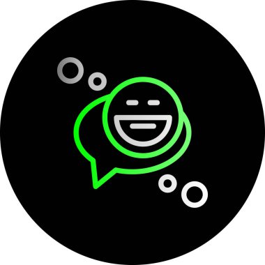 vektör sohbet balonu, illüstrasyon