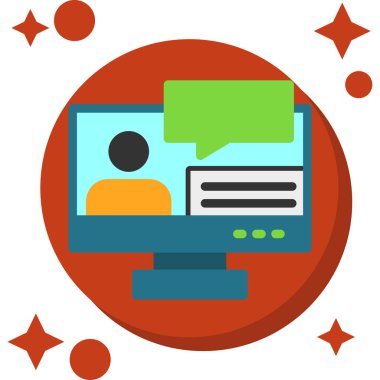 Moda Biçiminde İletişim Simgesi İzole Arkaplan