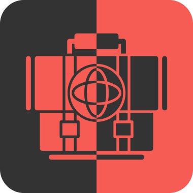 kamera simgesi vektör illüstrasyonu