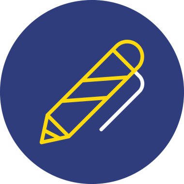 Kalem simgesi, basit vektör çizim