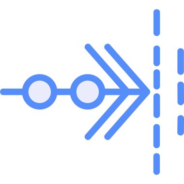 yön simgesi tasarımı illüstrasyonu