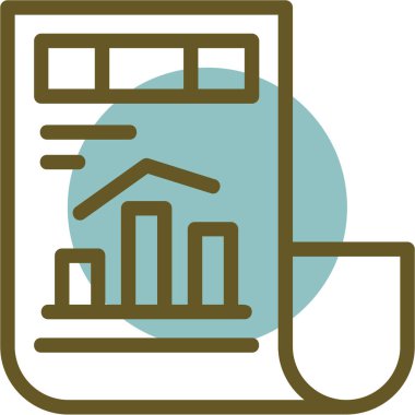 iş simgesi vektör illüstrasyonu