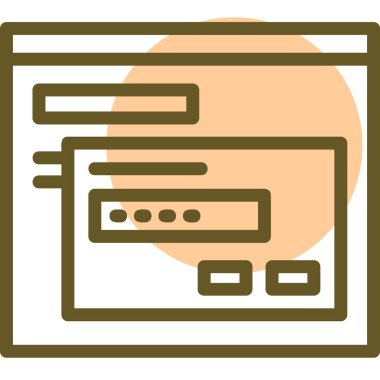 Ağ simgesi. vektör illüstrasyonu