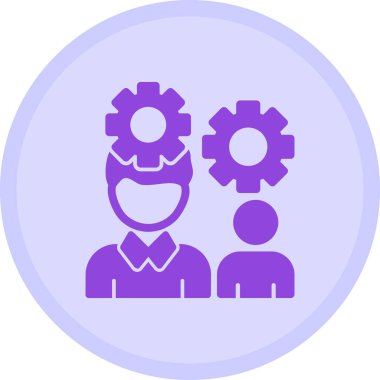 Modern simgenin vektör illüstrasyonu