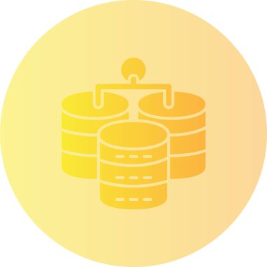 Fıçı. Web simgesi basit illüstrasyon