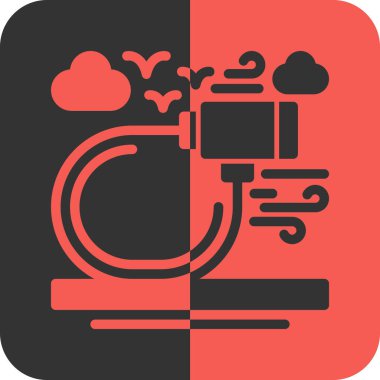 kahve makinesi vektör simgesi