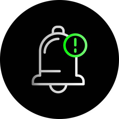 Siyah ve beyaz simgesinin vektör illüstrasyonu