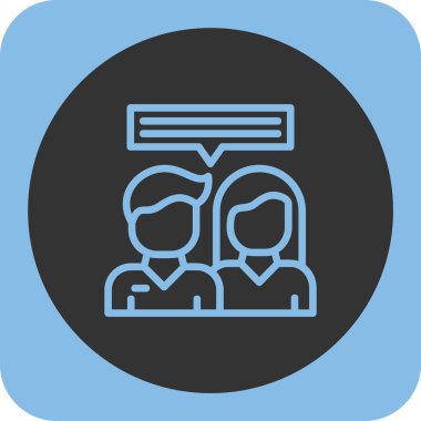 insanlar simge vektör illüstrasyonu