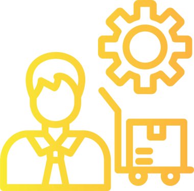 iş simgesi, vektör resimleme