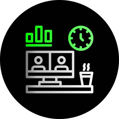 vektör bilgisayar simgesi illüstrasyonu