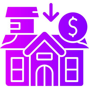 Dolar ve yen. Web simgesi basit illüstrasyon