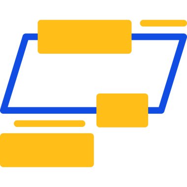 Veri. Web simgesi basit illüstrasyon