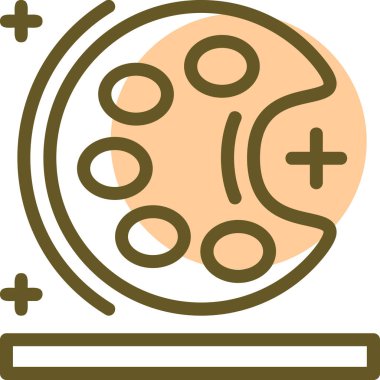 top topu simgesi taslak biçiminde