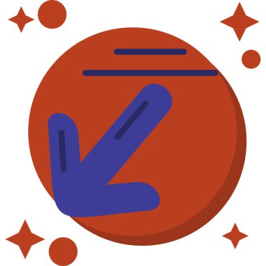 Kumarhane Web simgesi basit illüstrasyon