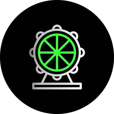 Eşsiz Pusula Vektörü Kabartma Simgesi