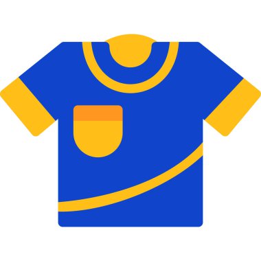 Gömlek. Web simgesi basit illüstrasyon