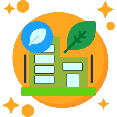 Bitki. Web simgesi basit illüstrasyon