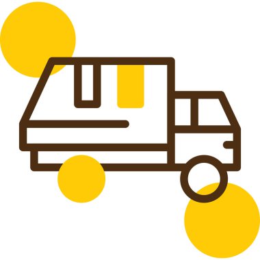 araba simgesi vektör illüstrasyonu