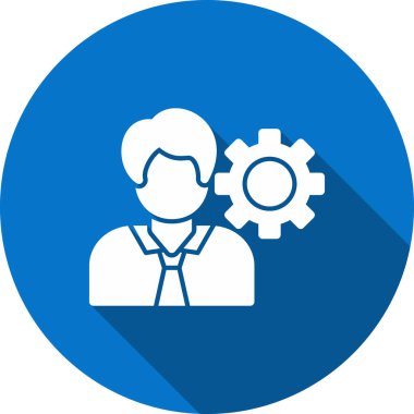 iş simgesi vektör illüstrasyonu