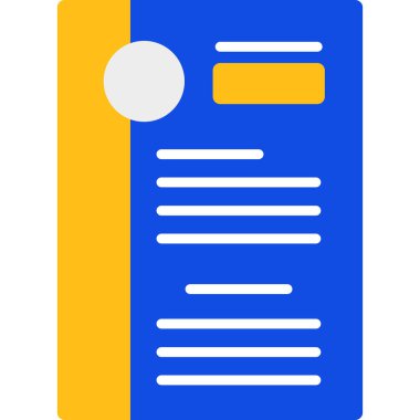 Kitap. Web simgesi basit tasarım