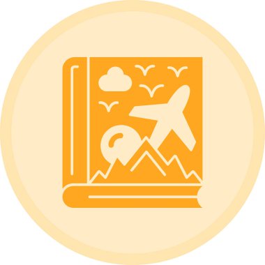 seyahat ve tatil simgesi vektör işareti