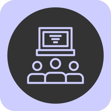 seo modern simgesinin vektör illüstrasyonu