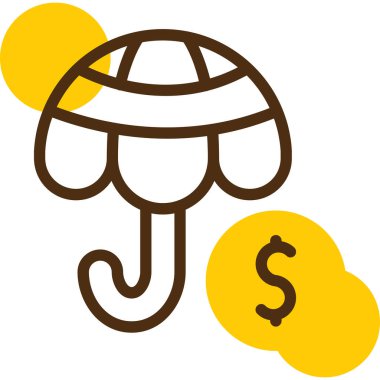 Para çantası. Web simgesi