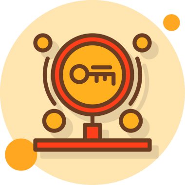 Pusula simgesi vektör resimlemesi