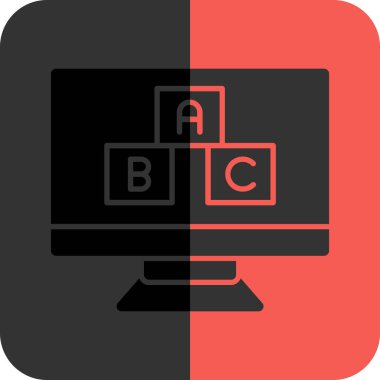 seo modern simgesinin vektör illüstrasyonu