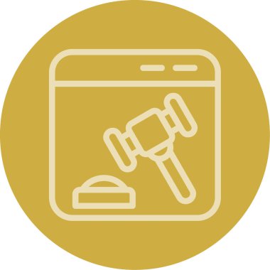 Modern oto tamir simgesinin vektör illüstrasyonu