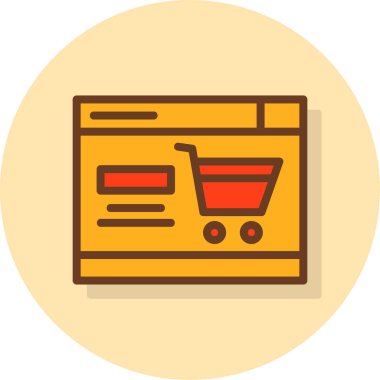 Vektör illüstrasyonu, simge ögesi arkaplanı