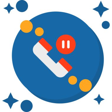 Bir simge ve tıbbi maskenin vektör çizimi