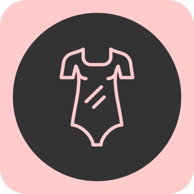 Bebek giysileri kutsal kişilerin resmi, vektör çizim