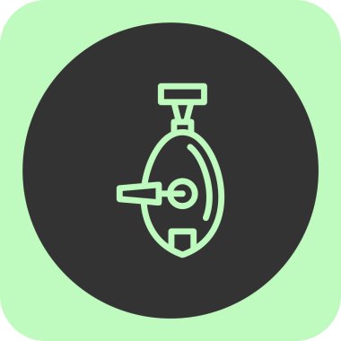 Modern b 'nin vektör illüstrasyonu eksik simgesi