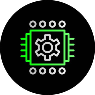 Vektör ayarı Simge illüstrasyonu