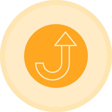 Benzersiz ok vektör simgesi