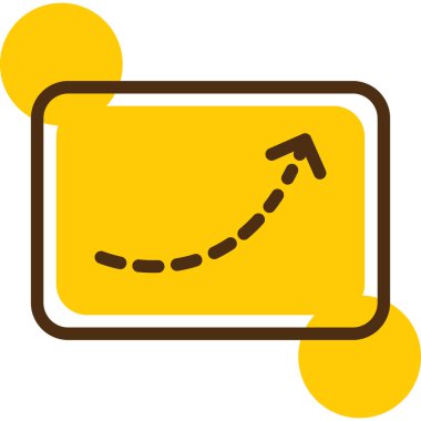 ok simgesi vektör illüstrasyonu