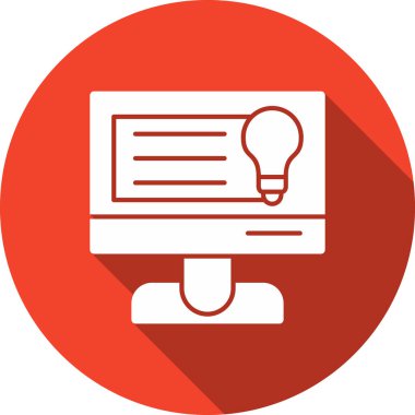 bilgisayar vektör çizgisi simgesi